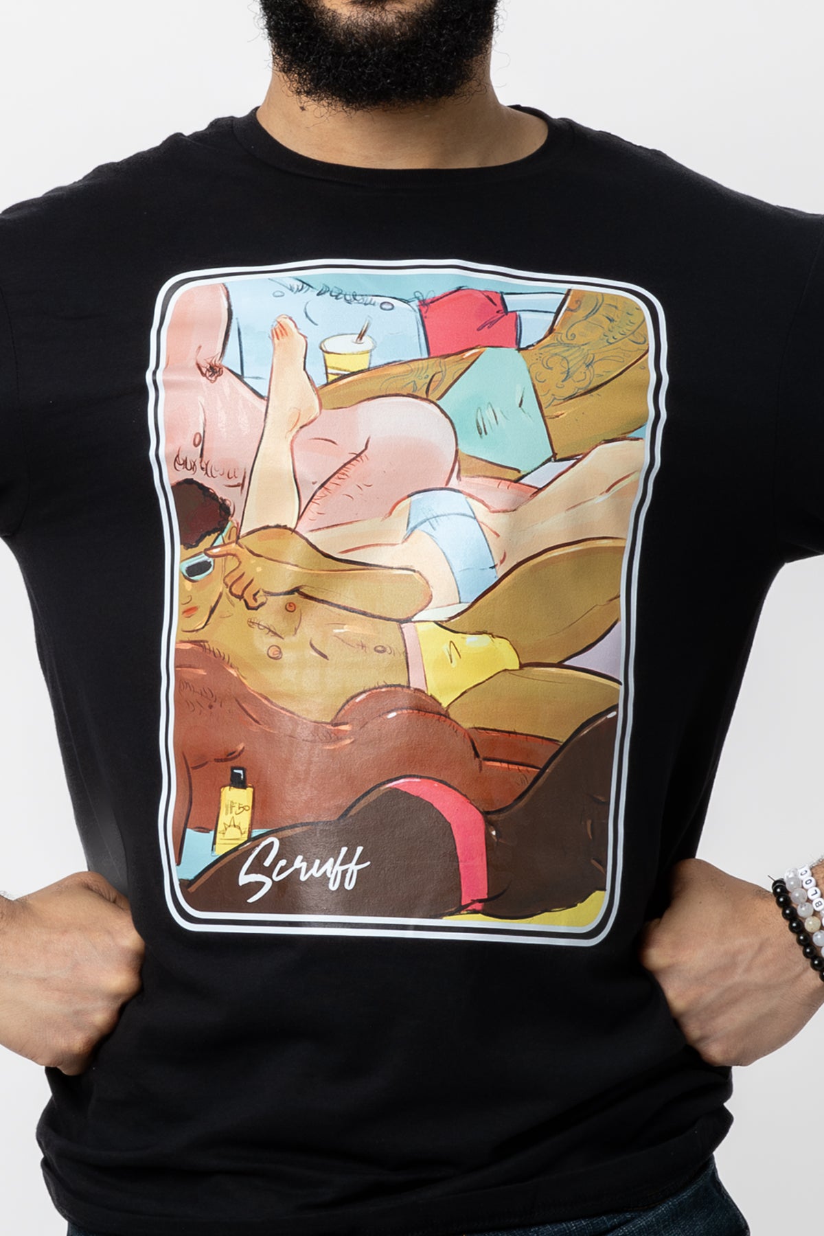 Beach Bums T-shirt Black