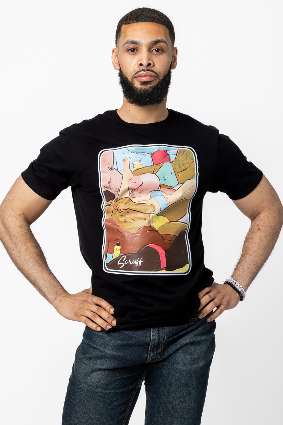 Beach Bums T-shirt Black