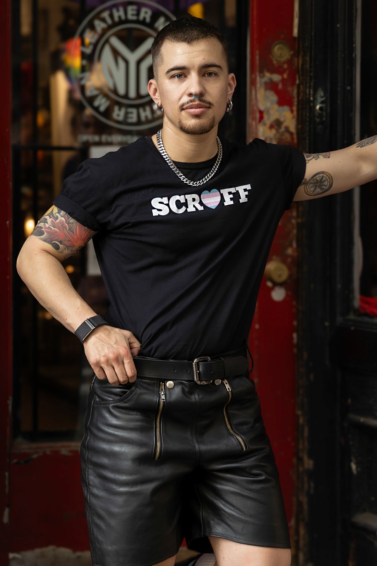 SCRUFF Trans Pride T-shirt