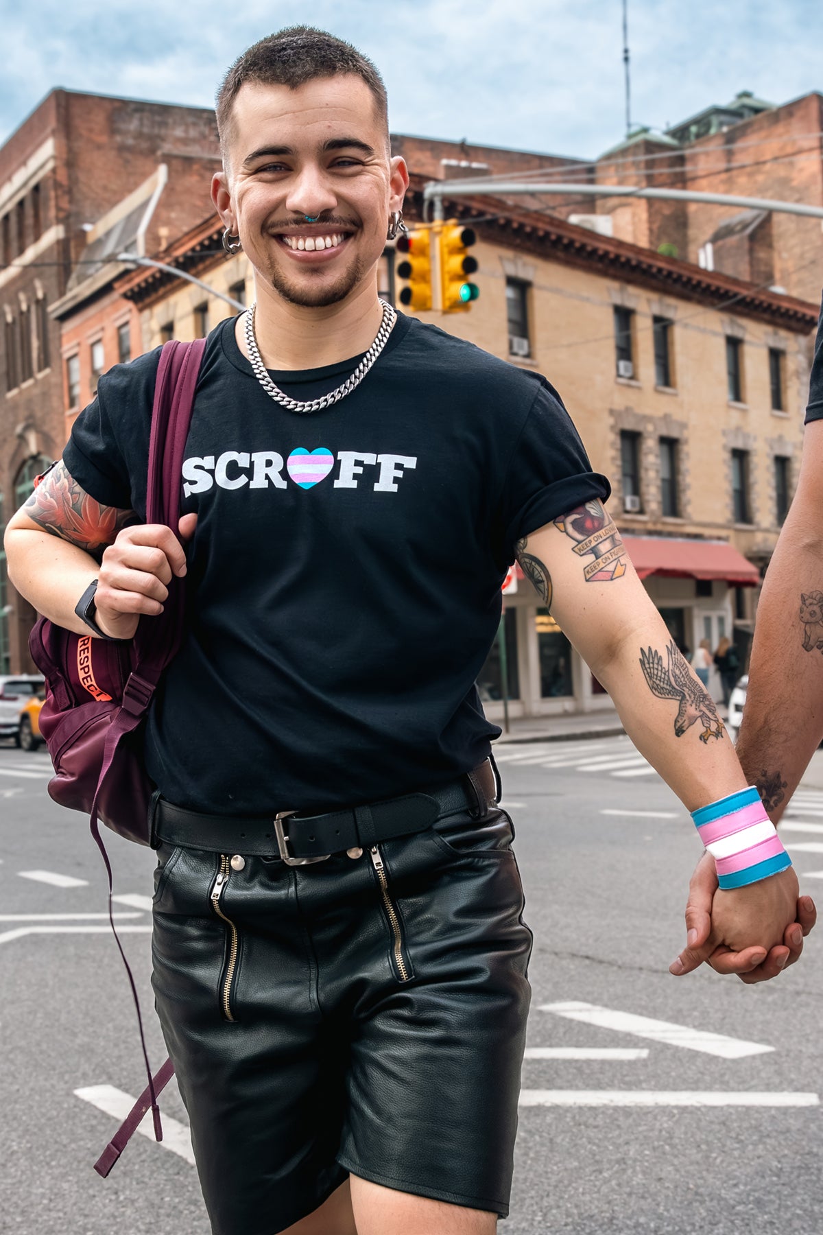 SCRUFF Trans Pride T-shirt