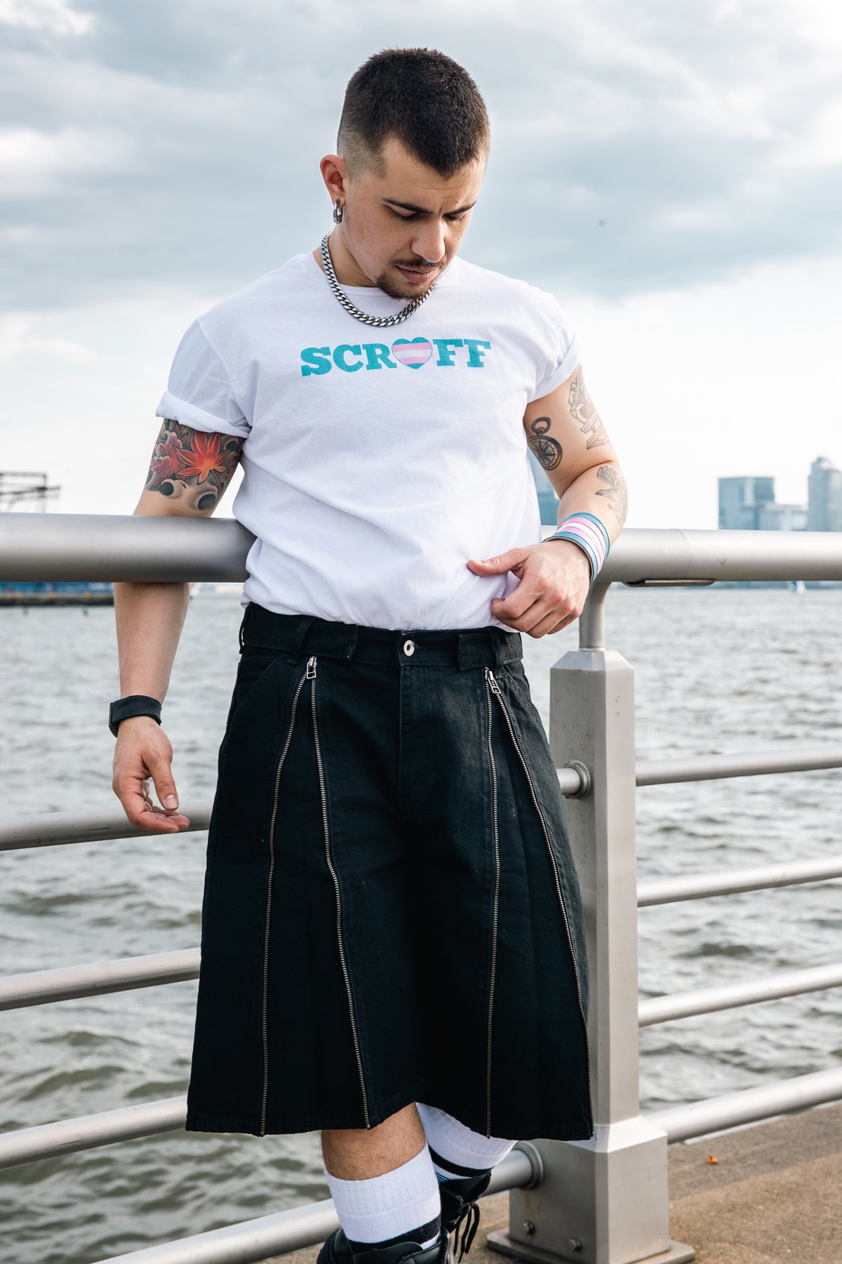 SCRUFF Trans Pride T-shirt