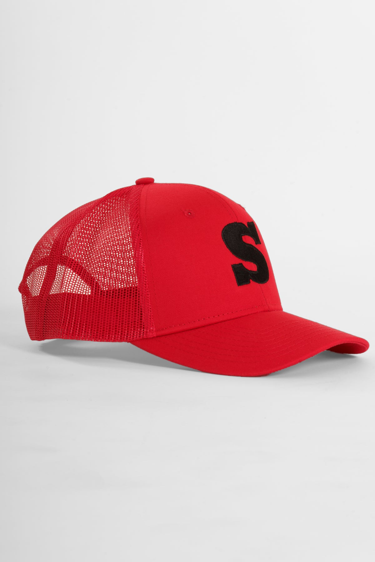 Gorra de camionero roja