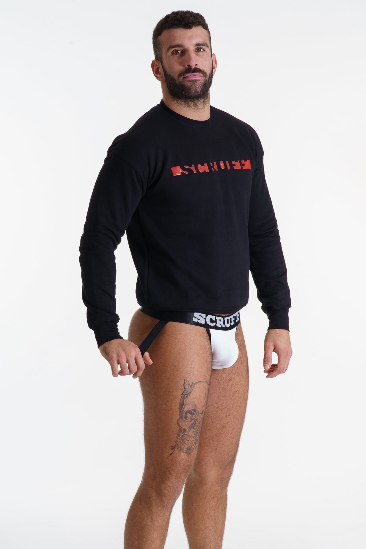 SCRUFF x Bomba! deportista blanco