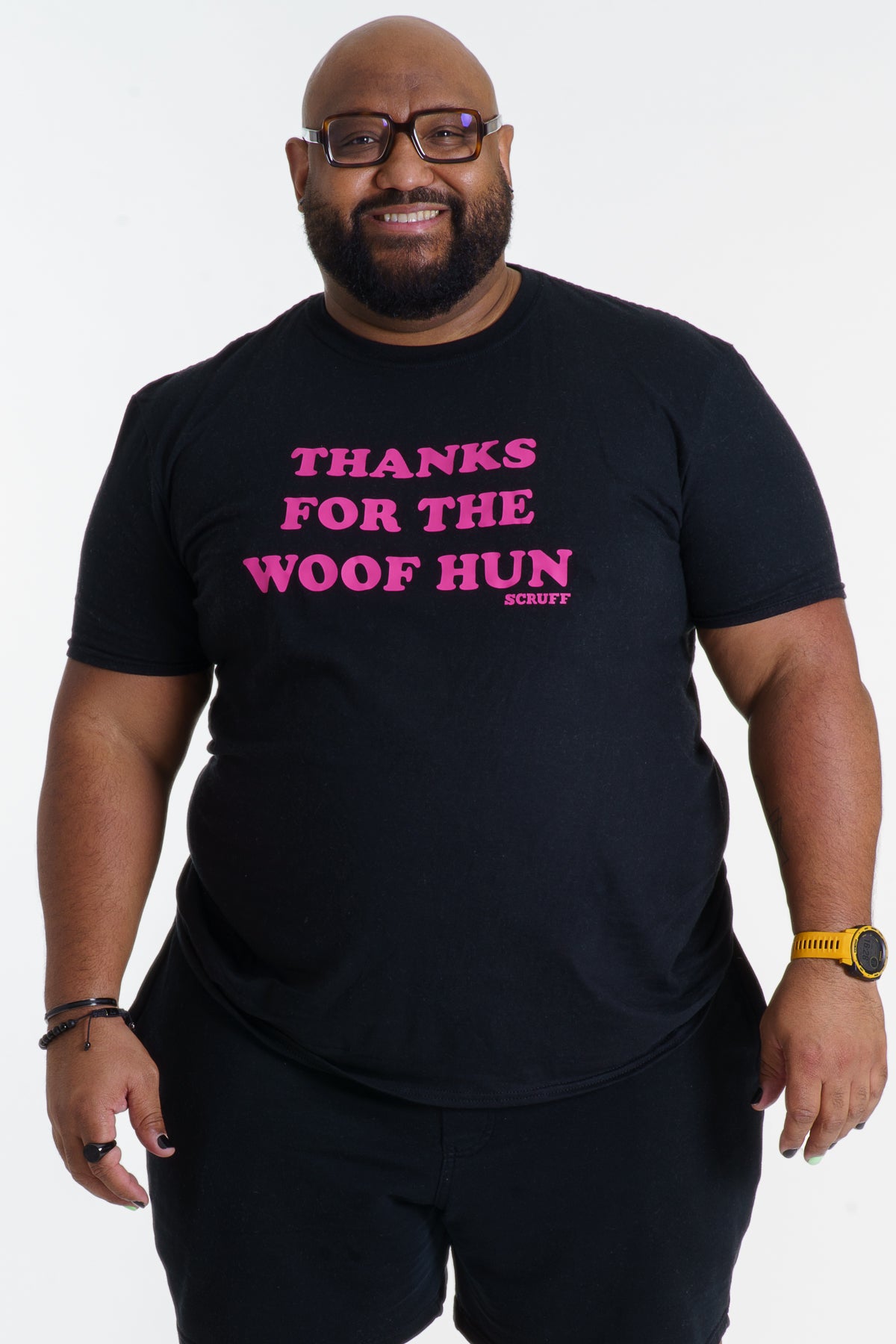 Camiseta 'Thanks for the Woof' Negra