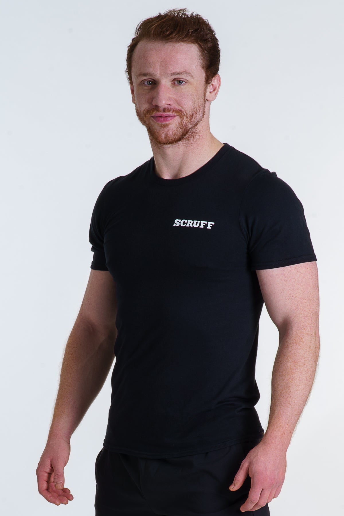 Camiseta con logo - Negro/Blanco
