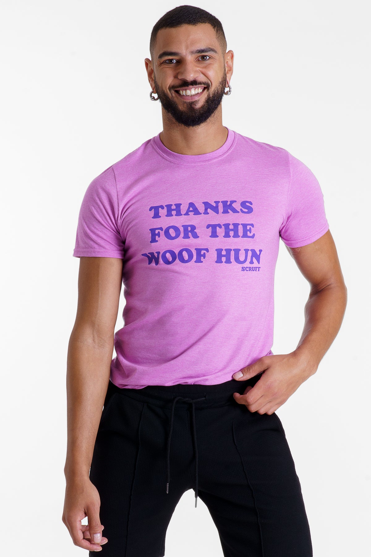 Camiseta 'Thanks for the Woof' Rosa