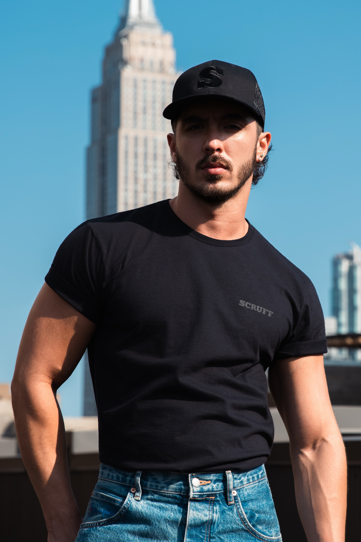 Black on Black Trucker Cap