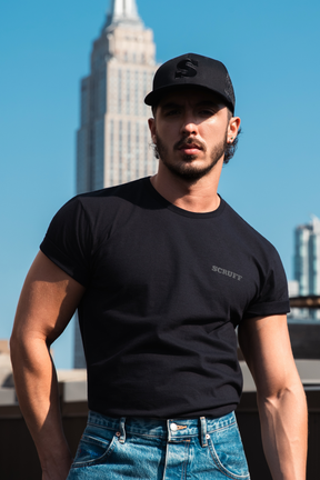 Black on Black Trucker Cap