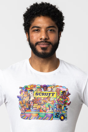 SCRUFF Pride Bus T-shirt