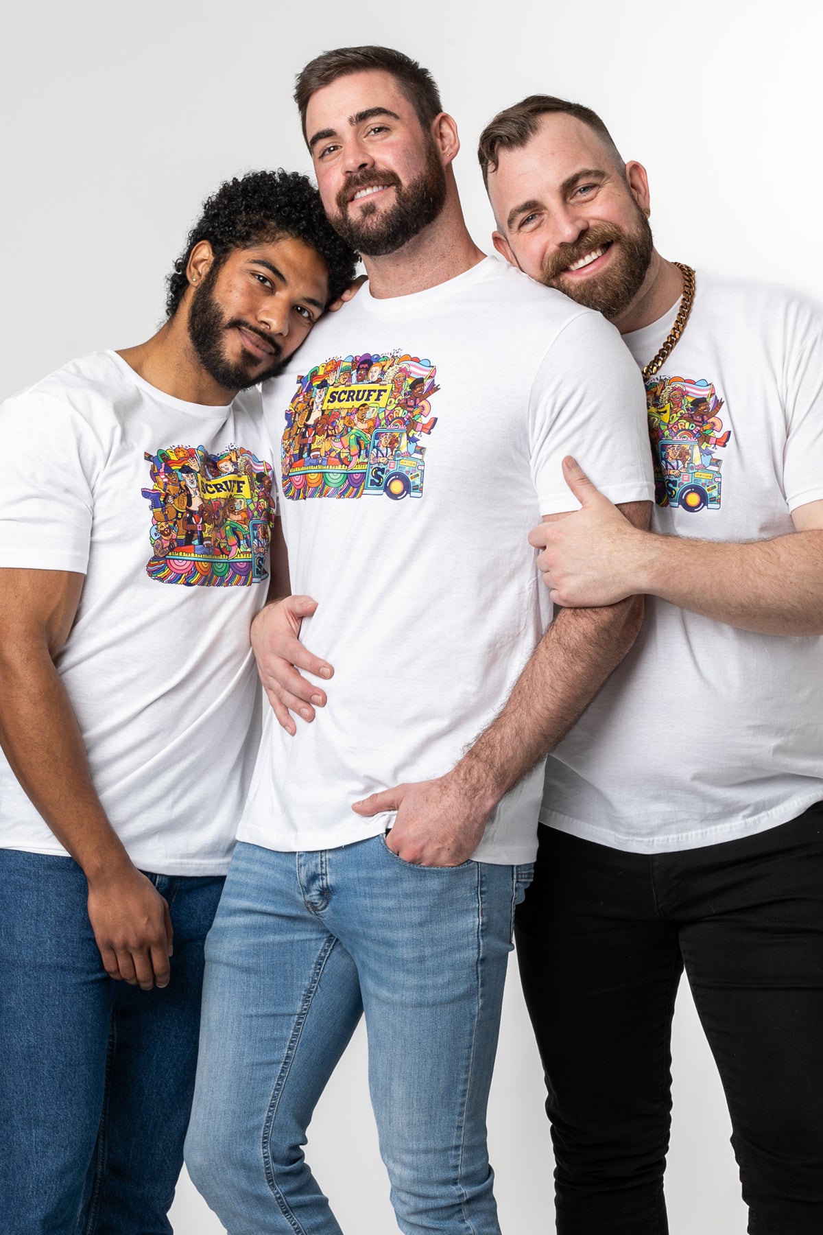 SCRUFF Pride Bus T-shirt