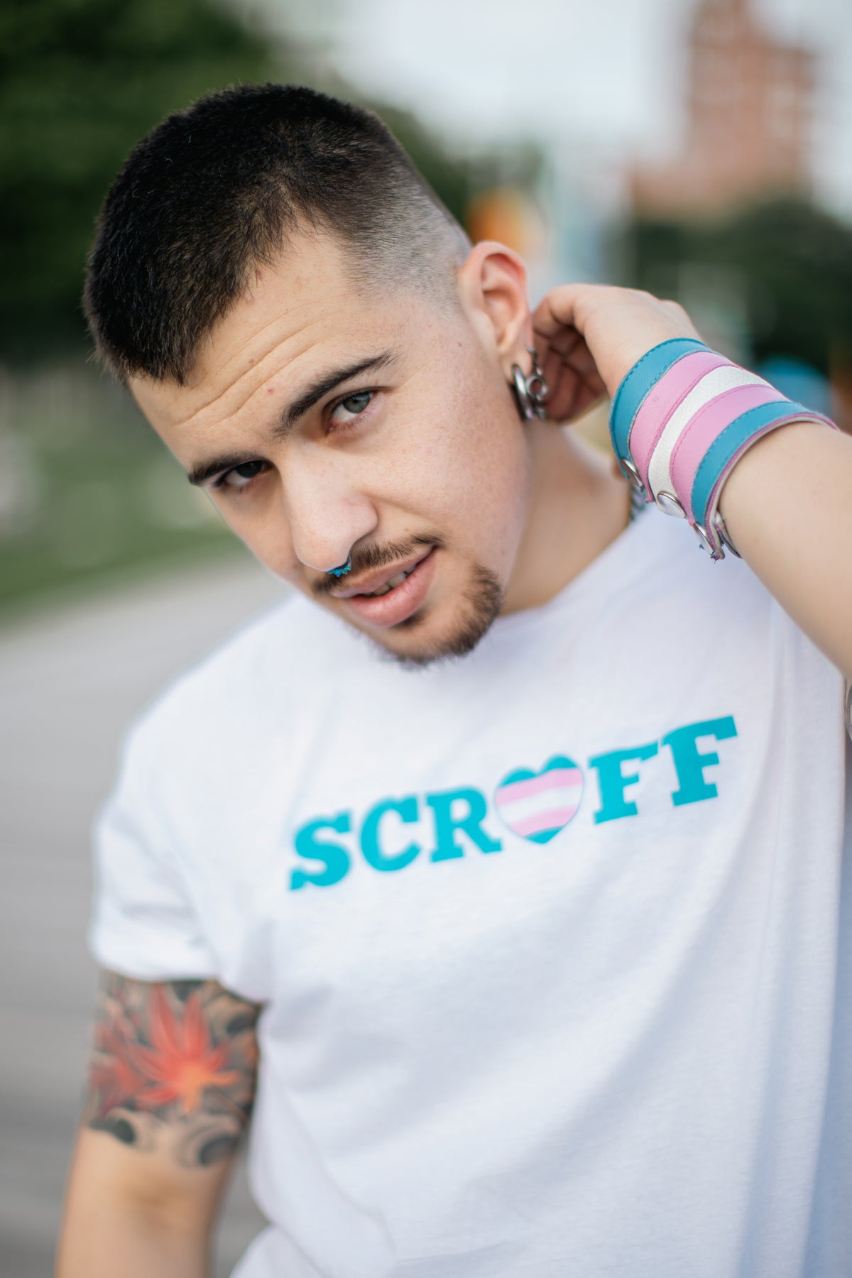 SCRUFF Trans Pride T-shirt