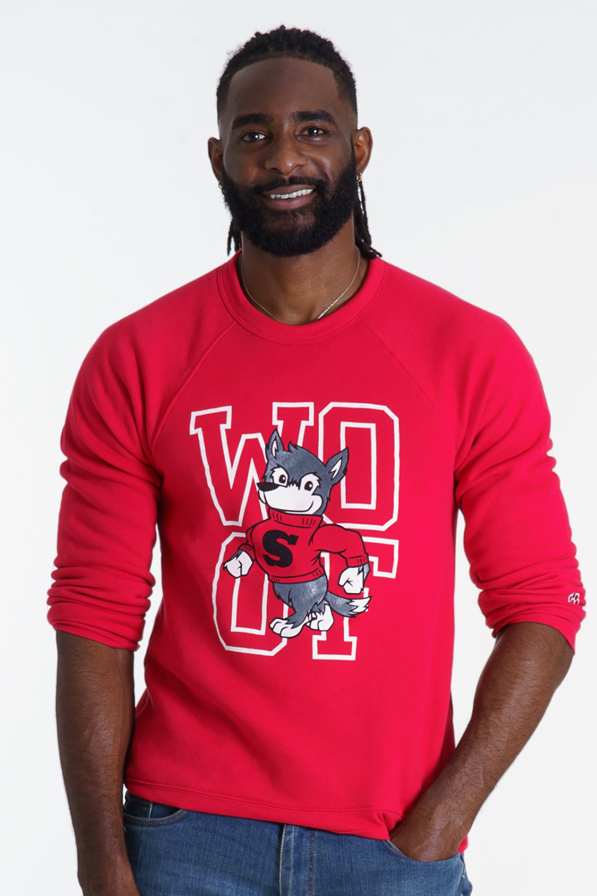WOOF Sweater - Red