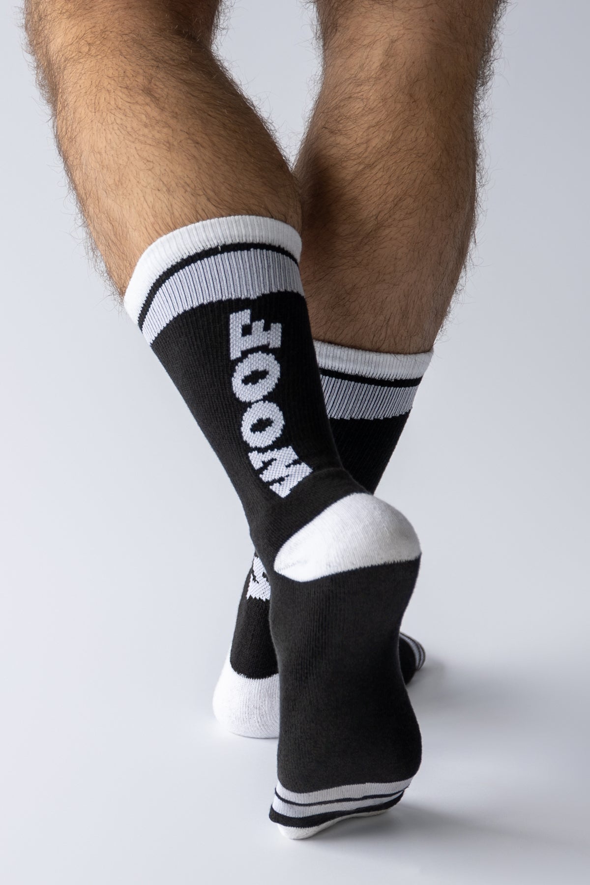 WOOF crew socks - Black